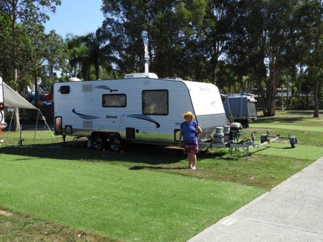 Build the Caravan of your Dreams like George & Olga in their Blue Sky Garnet