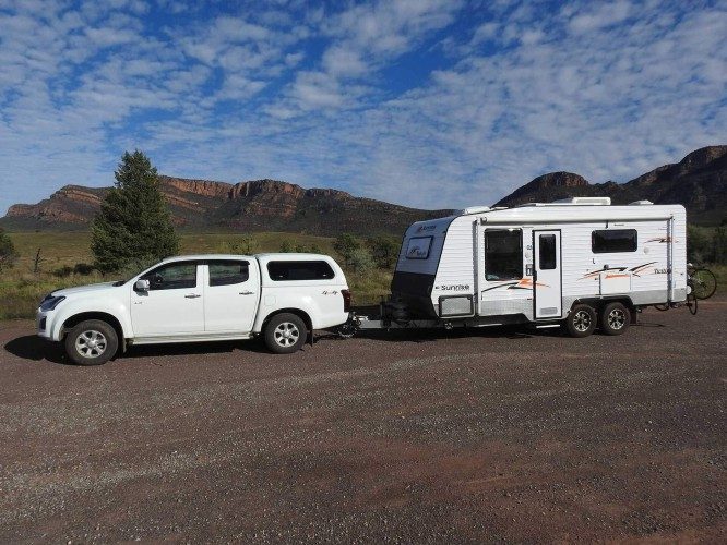 Travel Across Australia with Ian & Karen in their Sunrise Twilight